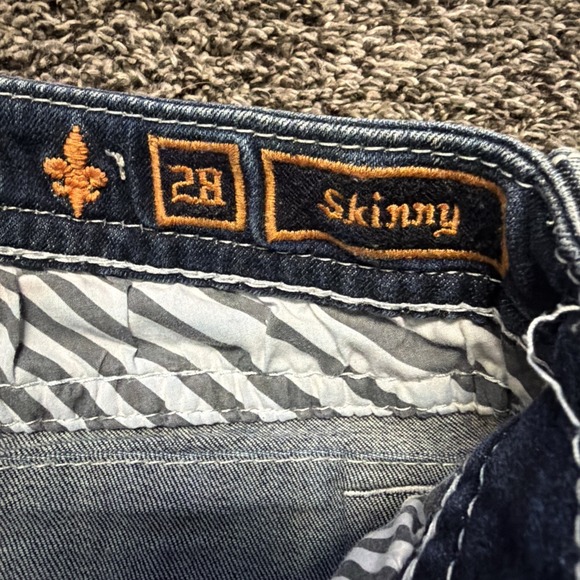 Rock Revival Women's Jeans Size 31x32 Skinny Style Arisa Nola - Picture 7 of 14